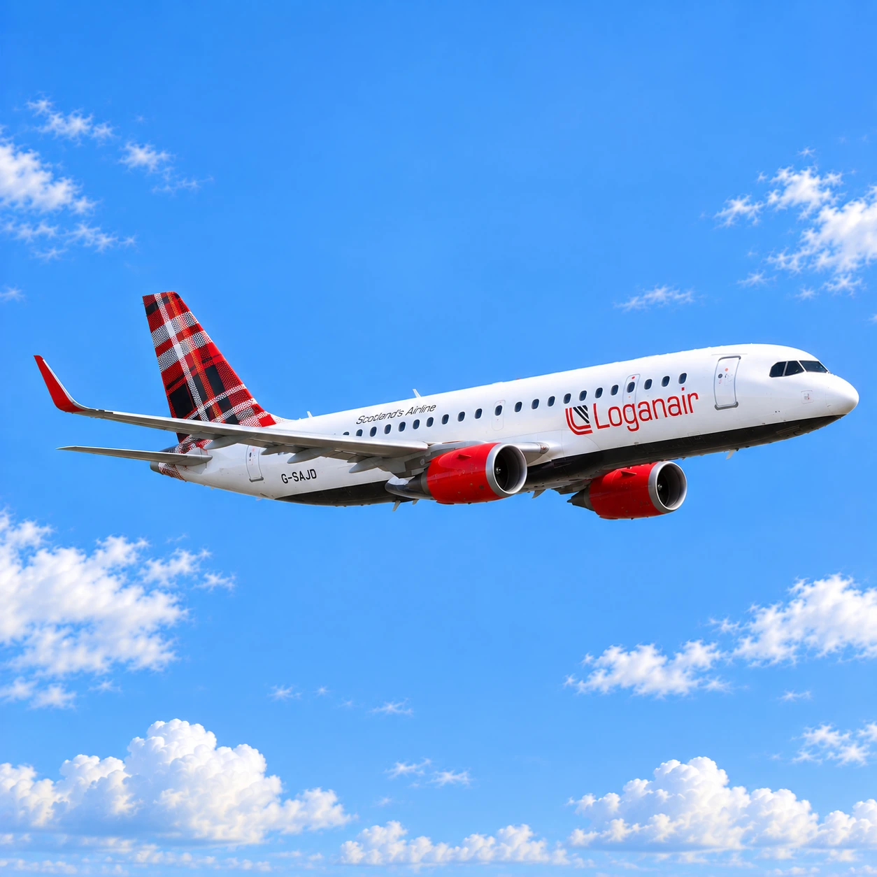 Loganair aircraft