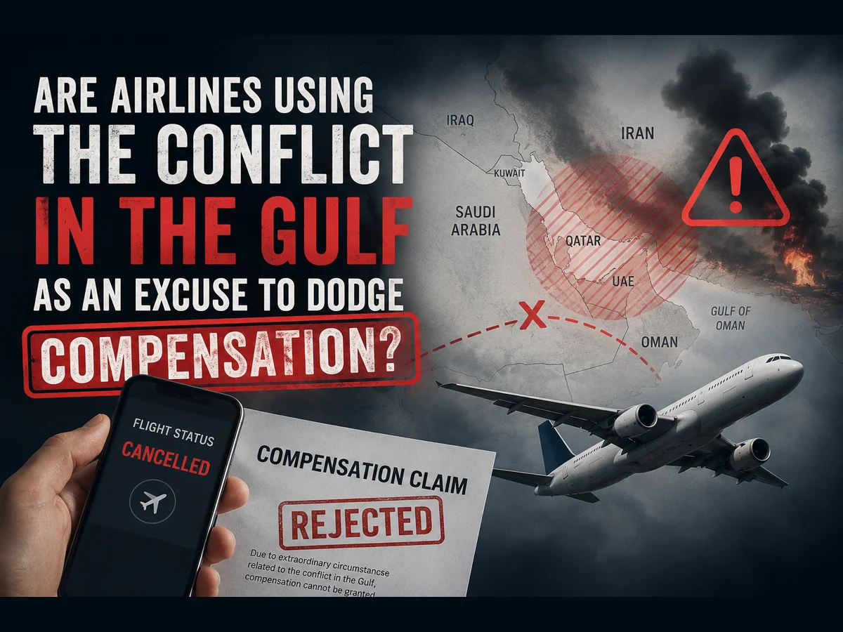 War in the Gulf Is Grounding Flights in London and Paris, and Airlines Are Using It to Dodge Compensation